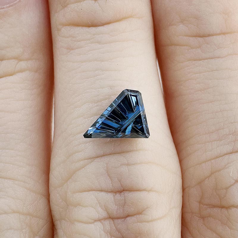 Blue Australian Sapphire view 2