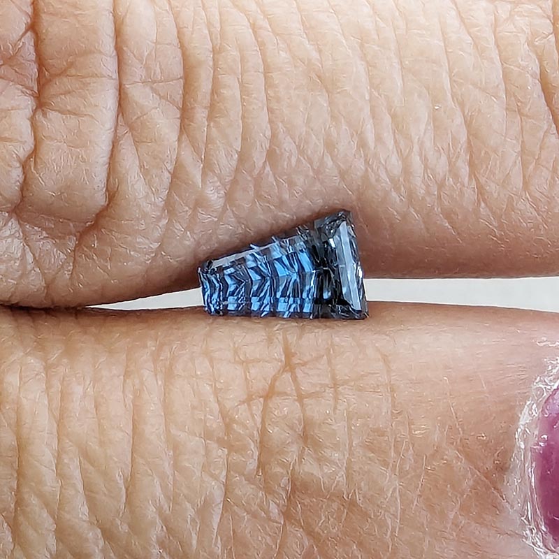 Blue Unheated Sapphire view 2