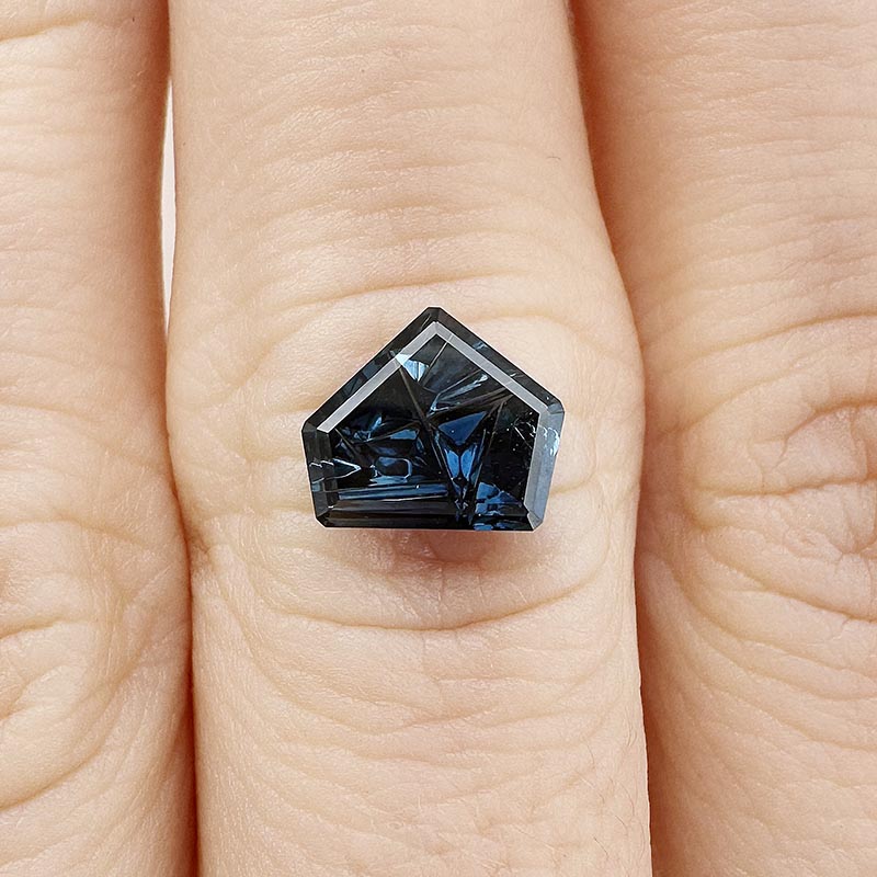 Blue Australian Sapphire view 2