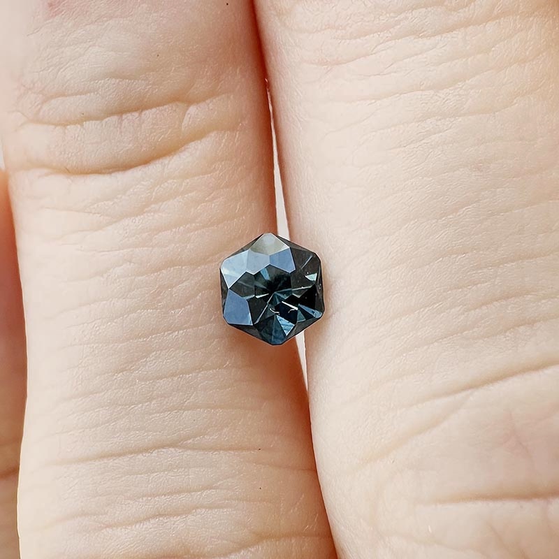 Blue Australian Sapphire view 2