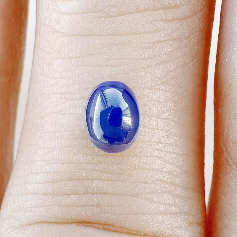 Blue Australian Sapphire view 2