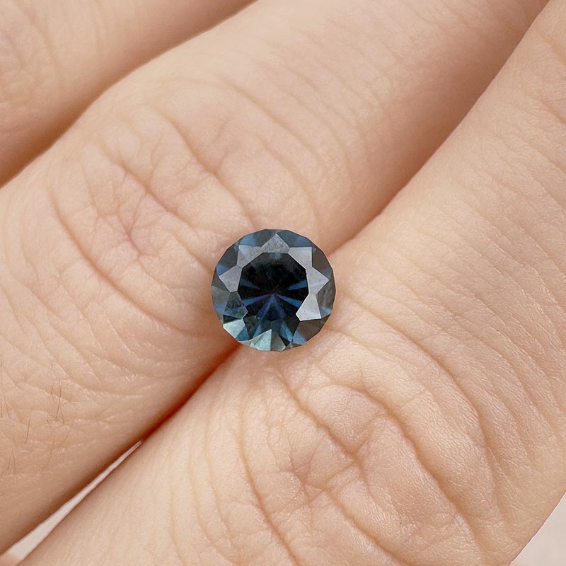 Blue Australian Sapphire view 2