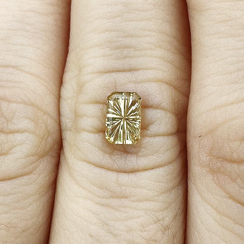 Yellow Chrysoberyl view 2