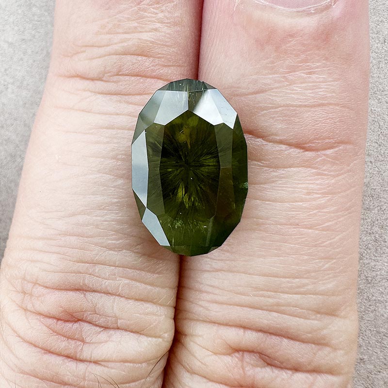 Demantoid Garnet view 2