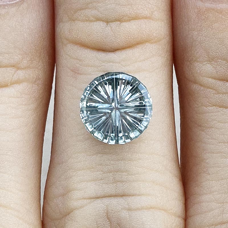 Blue Montana Sapphire view 2