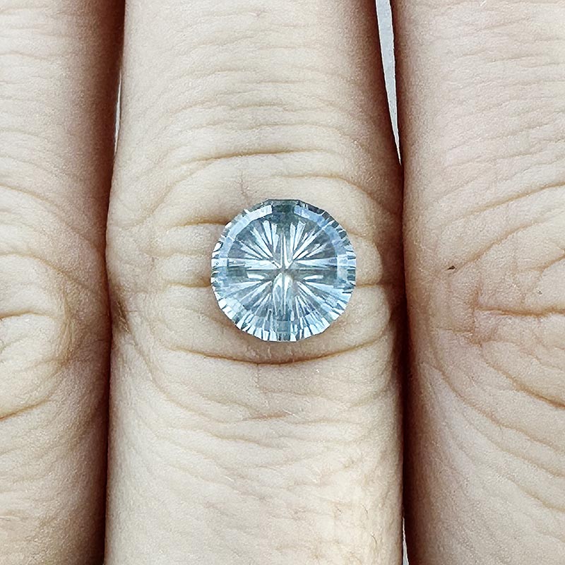 Gray/Blue Montana Sapphire view 2