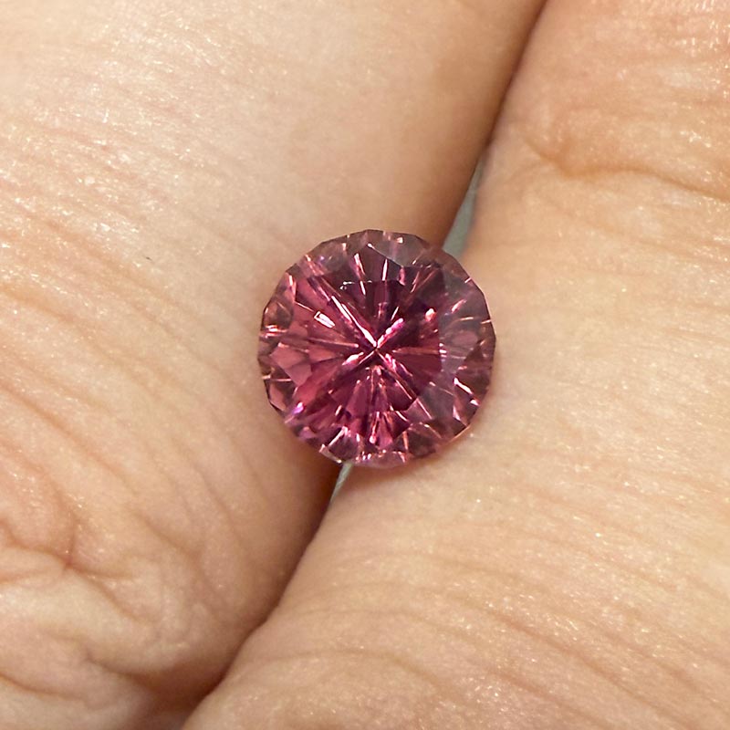Reddish Pink Tourmaline view 2