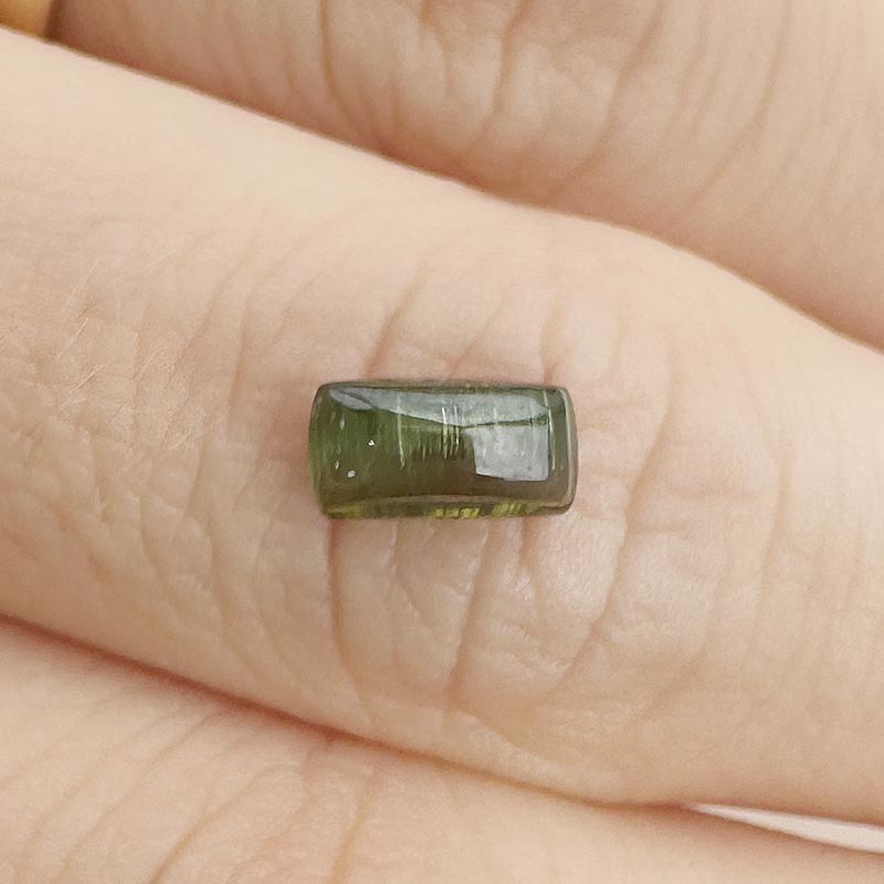 Green Catseye Tourmaline view 2
