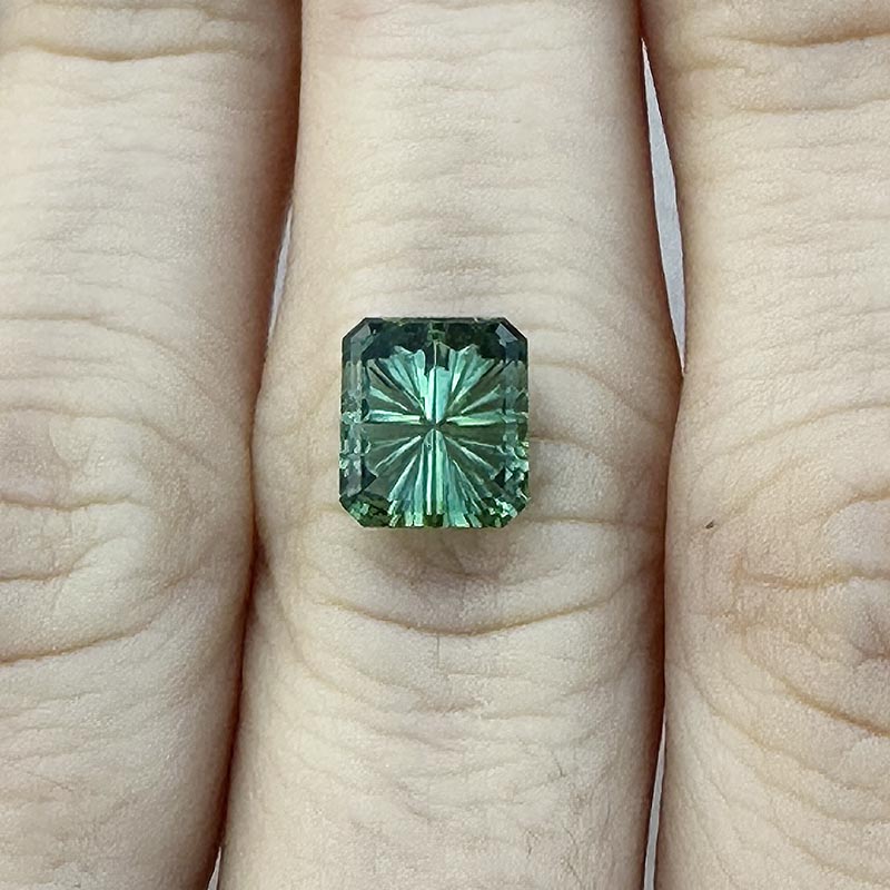 Blue/Green Tourmaline view 2