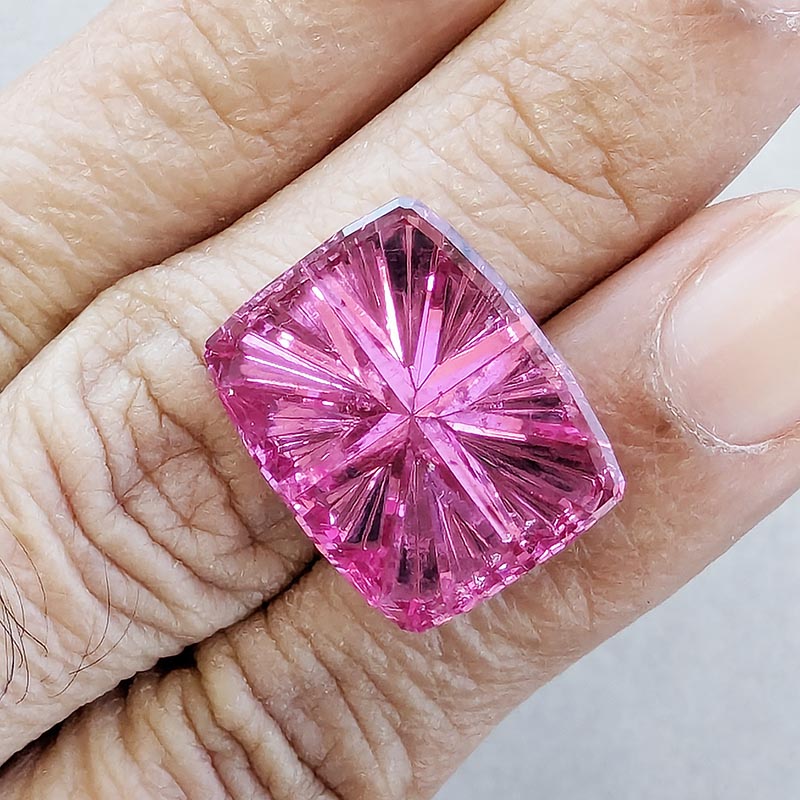 Hot Pink California Tourmaline view 2