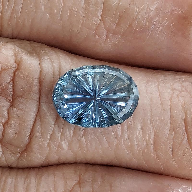 Parti Color Blue Unheated Sapphire view 2