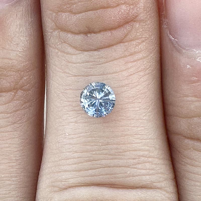 Blue/Purple Montana Sapphire view 2