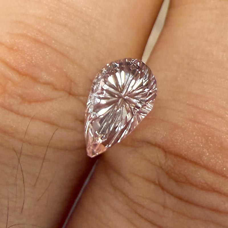 Padparadscha Sapphire view 2