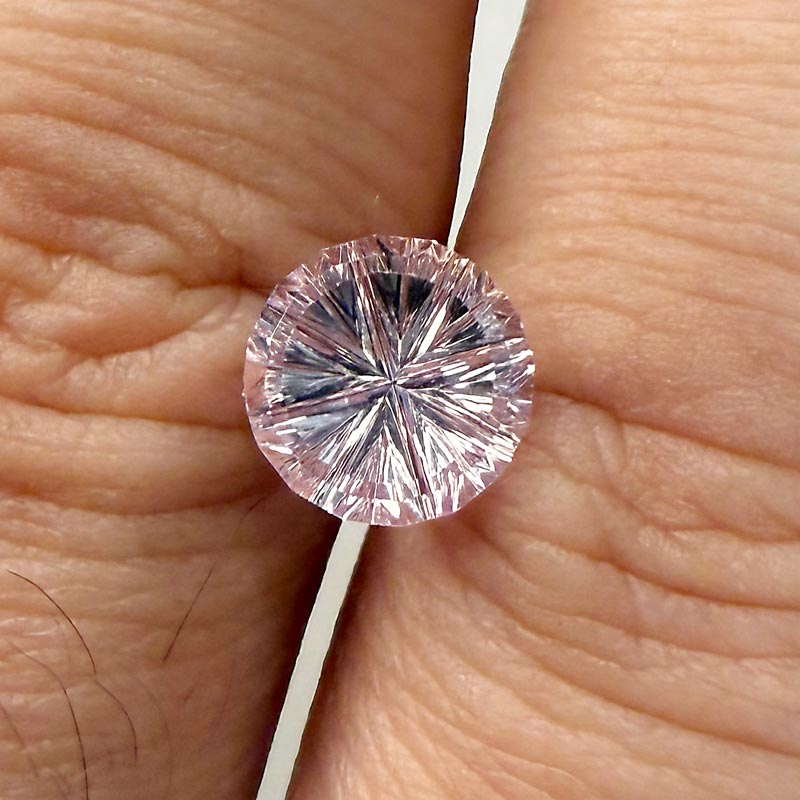 Peach Pink Sapphire view 2