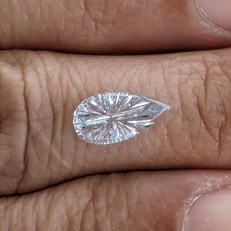 Silver White Sapphire view 2