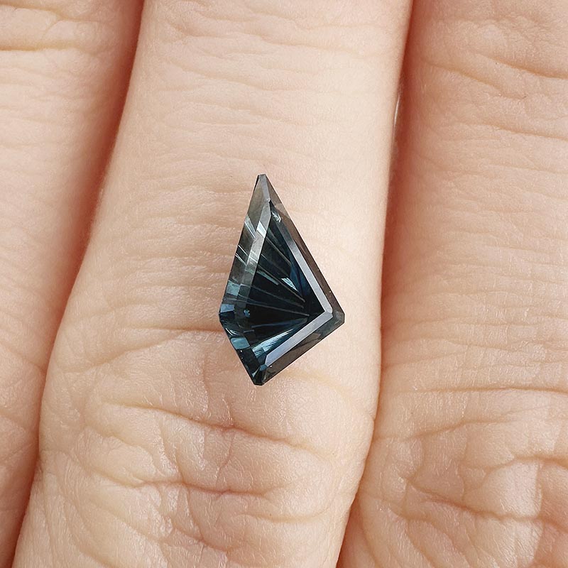 Blue Australian Sapphire view 2