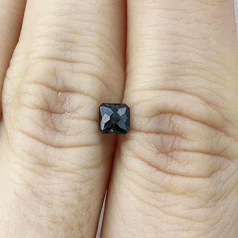 Teal Australian Sapphire view 2