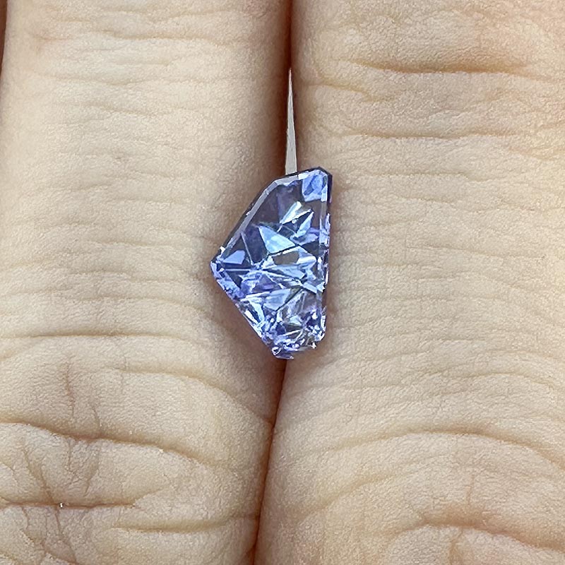 Purple Tanzanite view 2