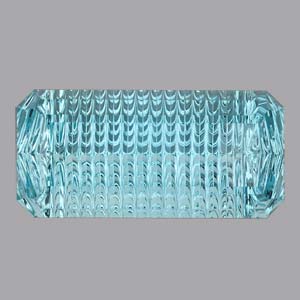 Deep Blue Aquamarine gemstone