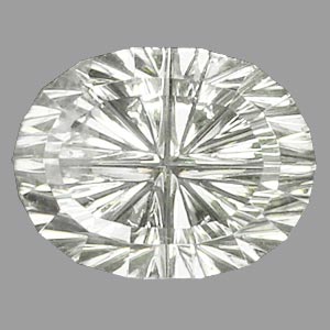 Almost White Montana Sapphire gemstone