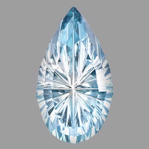 Bicolor Blue Zircon gemstone