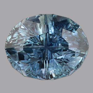 Blue Montana Sapphire gemstone