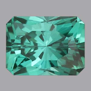Blue/Green Tourmaline gemstone