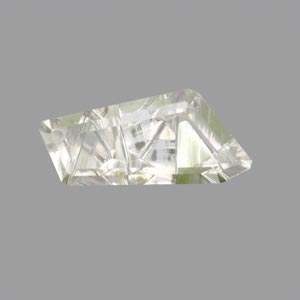 Light Yellow Montana Sapphire gemstone