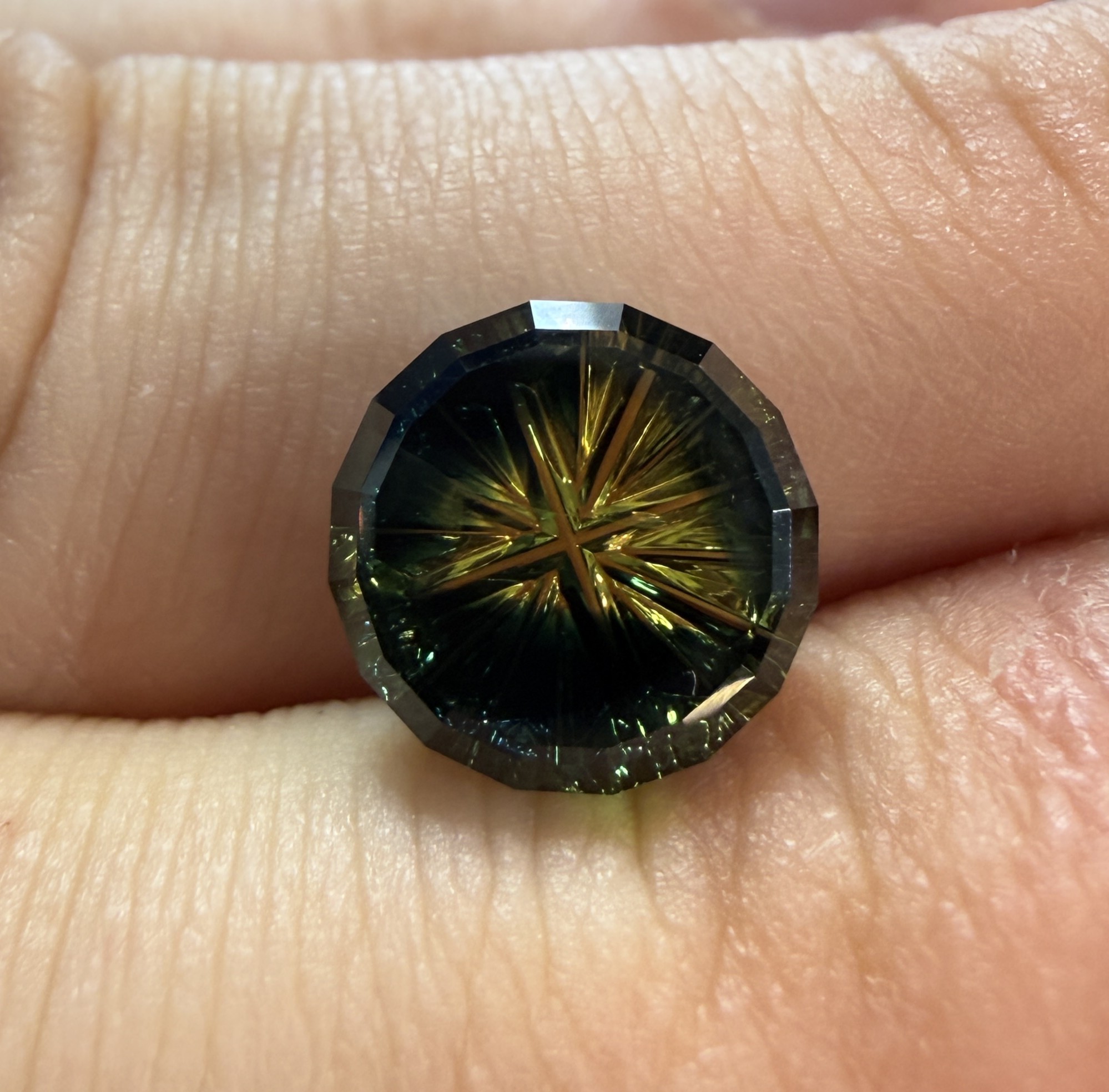 Parti Color Sapphire gemstone