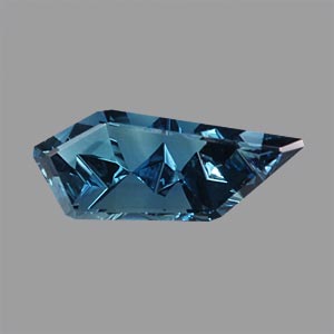 Teal Parti Color Australian Sapphire gemstone