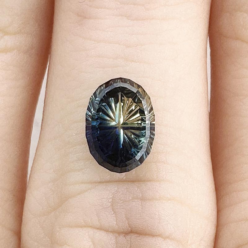 Parti Color Australian Sapphire gemstone