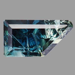 Parti Color Australian Sapphire gemstone