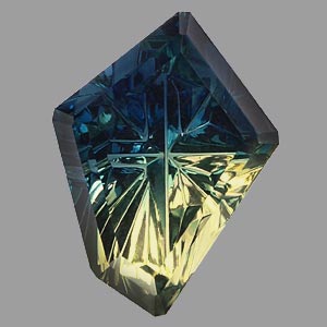 Parti Color Australian Sapphire gemstone