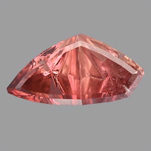 Red Orange  Sapphire gemstone