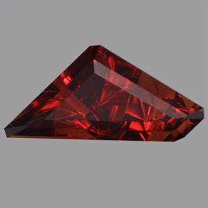 Red Spessartite Garnet gemstone