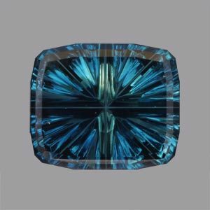 Teal Australian Sapphire gemstone