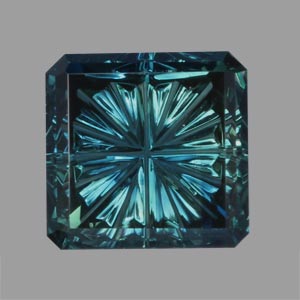 Teal Australian Sapphire gemstone