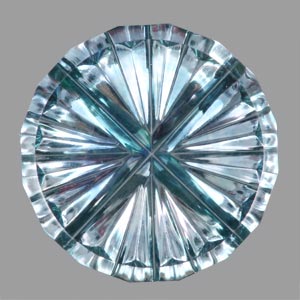 Teal Montana Sapphire gemstone