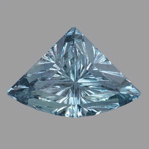 Teal Unheated Sapphire gemstone