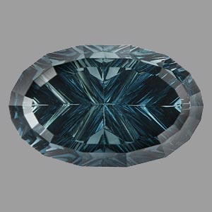 Teal Australian Sapphire gemstone