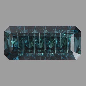 Teal Australian Sapphire gemstone