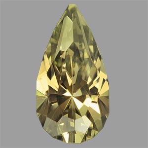 Green/Yellow Australian Sapphire gemstone
