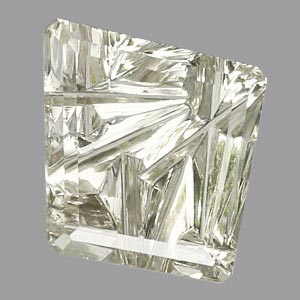 Light Yellow/Green Montana Sapphire gemstone