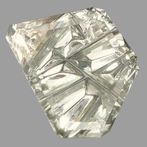 Pale Yellow Montana Sapphire gemstone