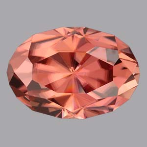 Pink/Brown Zircon gemstone