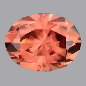 Orange/Brown Zircon gemstone