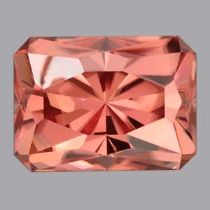 Pink/Brown Zircon gemstone